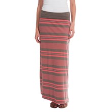 44%OFF レディースカジュアルスカート ToadandCoキーボードマキシスカート - （女性用）オーガニックコットンモーダル ToadandCo Keyboard Maxi Skirt - Organic Cotton-Modal (For Women)画像